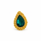 Anillo Gota Verde