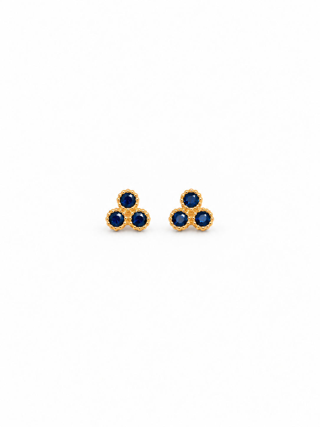 Aretes Trío Azul