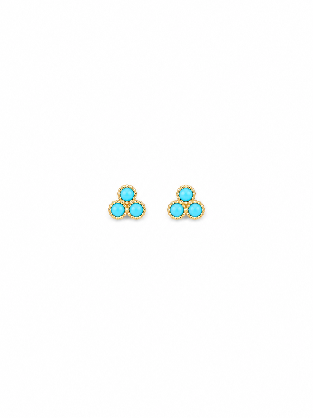 Aretes Trío Turquesa