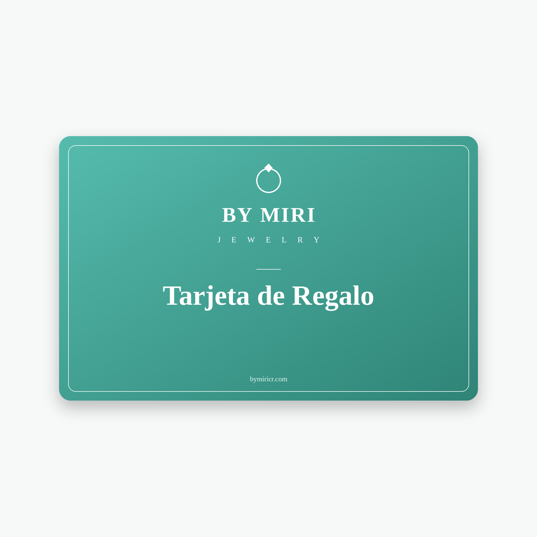 Tarjeta de regalo By Miri