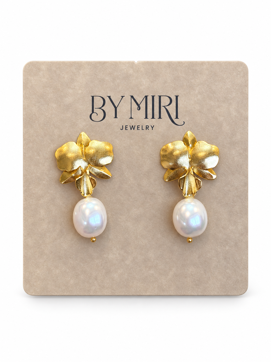 Aretes Flor de Nácar
