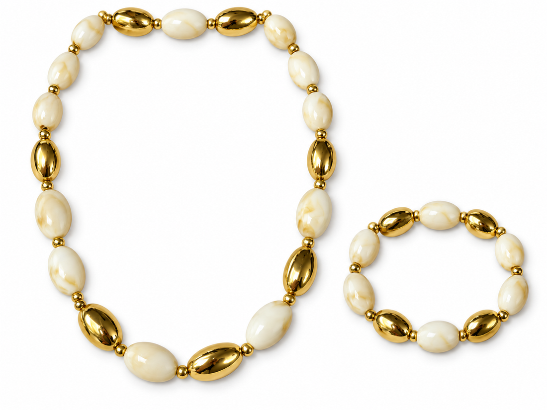 Set Dorado Marfil